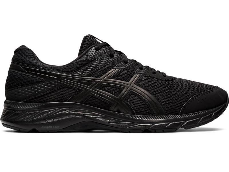 Pánské Běžecké Boty Asics GEL-CONTEND 6 Černé 98210ETQY